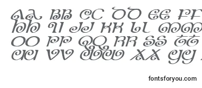 TheShireExpandedItalic Font