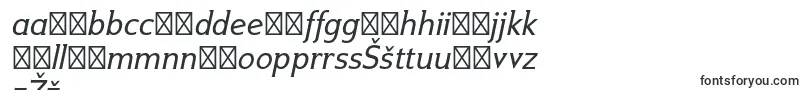 Шрифт IkariusadfstdItalic – латышские шрифты