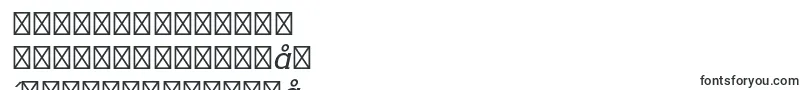 フォントIkariusadfstdItalic – 中国の文字（簡体字）