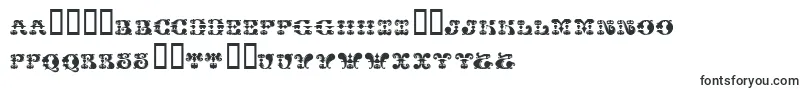 Chasezenjingletruckkarachi-Schriftart – rumänische Schriften