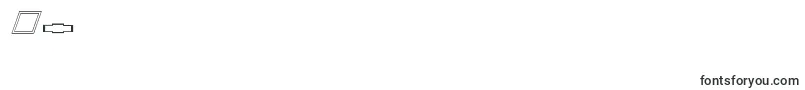 Borders1-Schriftart – Schriften für die Ziffer 0