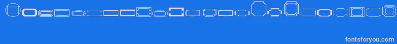More about Borders1 Font Borders1 Font – Pink Fonts on Blue Background