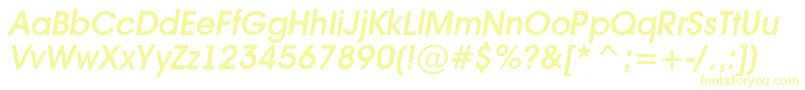 Avant16 Font – Yellow Fonts