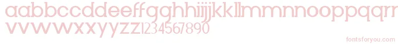 Diminuto Font – Pink Fonts on White Background