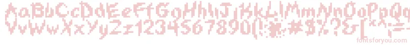 Iswasted Font – Pink Fonts