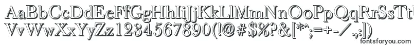 BaskeroldshadowRegular-fontti – Vapaat fontit