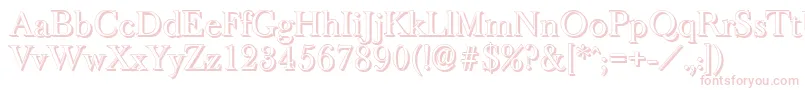 BaskeroldshadowRegular Font – Pink Fonts