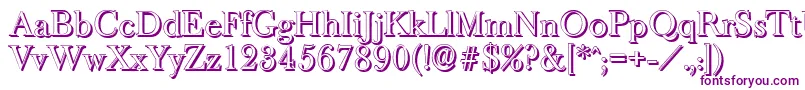 BaskeroldshadowRegular Font – Purple Fonts