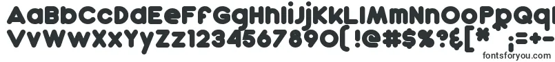 DunkinBold-fontti – Alkavat D:lla olevat fontit