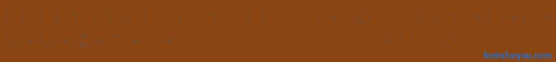 Подробнее о шрифте BackToHeavyCoatFatGroundLinesh Шрифт BackToHeavyCoatFatGroundLinesh – синие шрифты на коричневом фоне