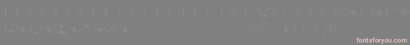 Подробнее о шрифте BackToHeavyCoatFatGroundLinesh Шрифт BackToHeavyCoatFatGroundLinesh – розовые шрифты на сером фоне