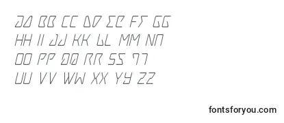 Review of the Tracercondital Font