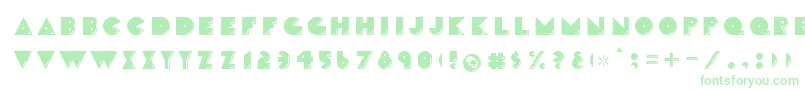 Weitere Informationen zur CrackmanFront-Schriftart CrackmanFront-Schriftart – Grüne Schriften
