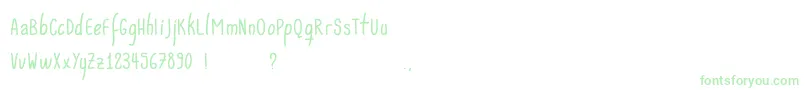 Acwanita Font – Green Fonts