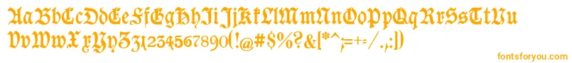 GoeschenUnz1a Font – Orange Fonts