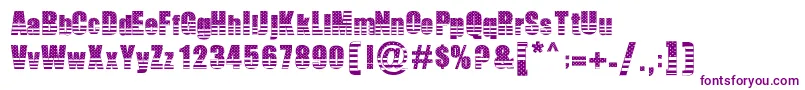 Weitere Informationen zur TheAmerican-Schriftart TheAmerican-Schriftart – Violette Schriften