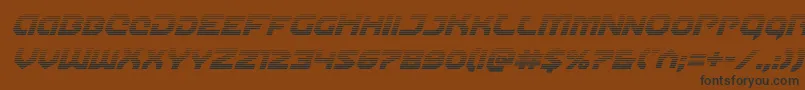 More about Gunnerstormgradital Font Gunnerstormgradital Font – Black Fonts on Brown Background