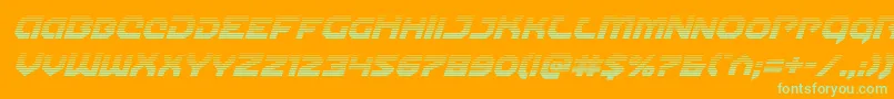 Подробнее о шрифте Gunnerstormgradital Шрифт Gunnerstormgradital – зелёные шрифты на оранжевом фоне