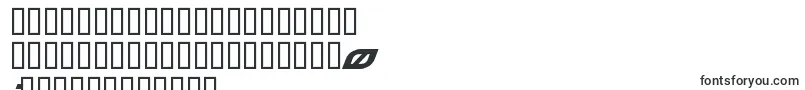 Czcionka BattlefieldItalic – czcionki sindhi