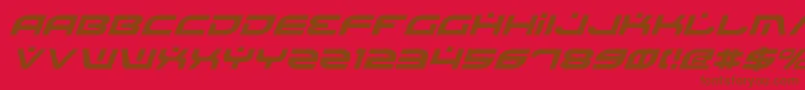 En savoir plus sur la police BattlefieldItalic Police BattlefieldItalic – polices brunes sur fond rouge