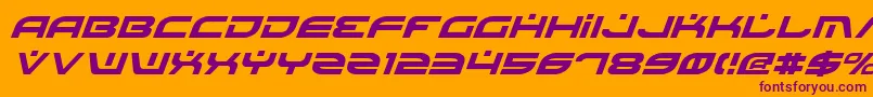 More about BattlefieldItalic Font BattlefieldItalic Font – Purple Fonts on Orange Background