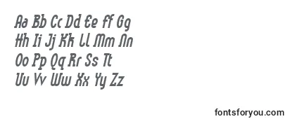 Czcionka LinotypemethodBoldoblique