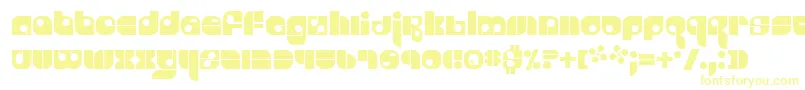 Freestyl Font – Yellow Fonts on White Background