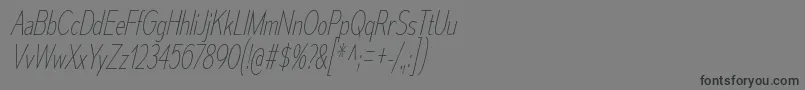 MesmerizeCdUlIt Font – Black Fonts on Gray Background