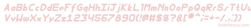 Police FewtBoldItalic – polices roses
