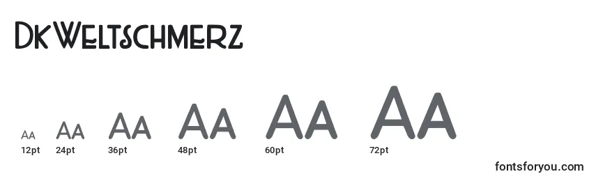 DkWeltschmerz Font Sizes