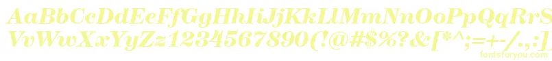 HerculesmediumBolditalic Font – Yellow Fonts