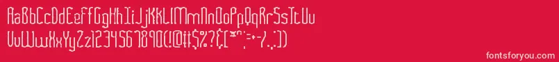 Lisätietoja FasciiSmudgeBrk-fontista FasciiSmudgeBrk-fontti – vaaleanpunaiset fontit punaisella taustalla
