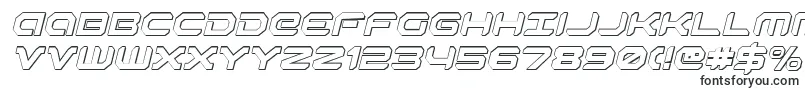 Robotaur3DItalic Font – Techno Fonts
