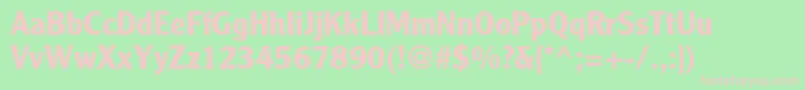 En savoir plus sur la police ClearfacegothicltstdBold Police ClearfacegothicltstdBold – polices roses sur fond vert