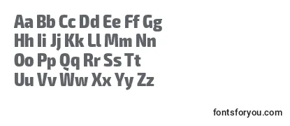 Exo2Extraboldcondensed-fontti