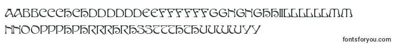 Шрифт SanasoftEdithDay.Kz – валлийские шрифты
