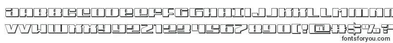 フォントMichigan3D – Adobe Acrobat用のフォント