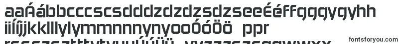 Шрифт Daggersquare – венгерские шрифты