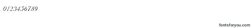 フォントNuptialscriptltstd – 数字と数値のためのフォント
