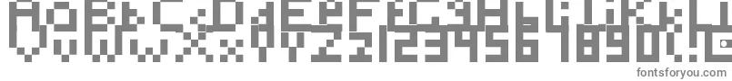 Шрифт Toosimple – серые шрифты на белом фоне