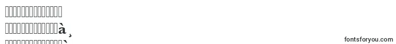 UrwbaskertnarBold-Schriftart – thailändische Schriften
