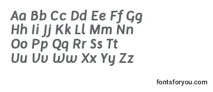 TelluralBoldItalic-fontti