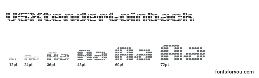 V5XtenderLoinback Font Sizes