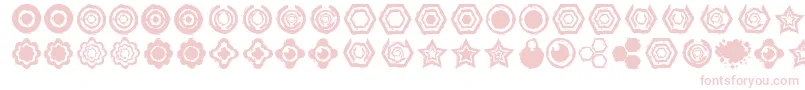 Fonte DingbatzFormz2Dsg – fontes cor-de-rosa