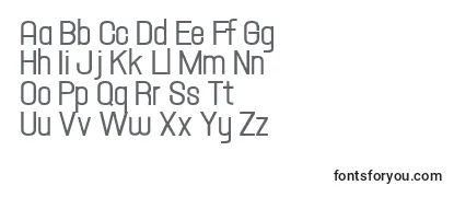 Обзор шрифта Hallandaletextdemi