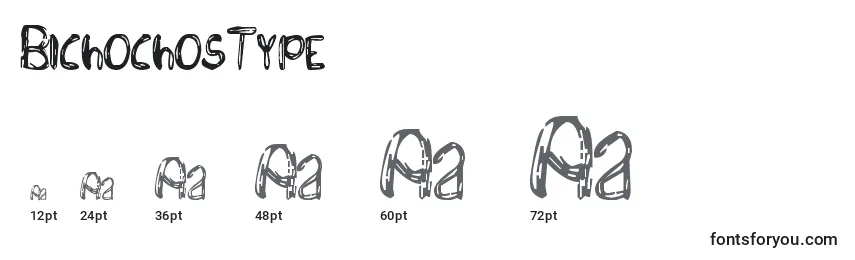 BichochosType Font Sizes