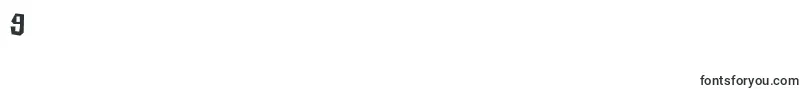 IcicleCountry2-Schriftart – Schriften für die Ziffer 9