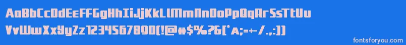 Подробнее о шрифте Subadaibold Шрифт Subadaibold – розовые шрифты на синем фоне