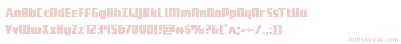 Czcionka Subadaibold – różowe czcionki