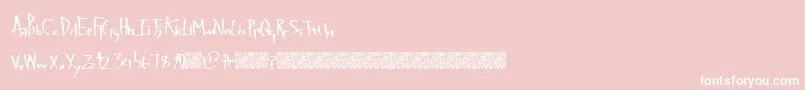 Latevaping Font – White Fonts on Pink Background